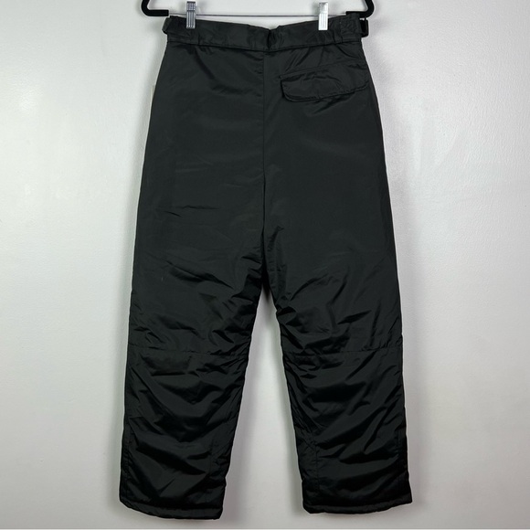 NEW LONDON FOG BLACK SNOW PANTS - Picture 3 of 3